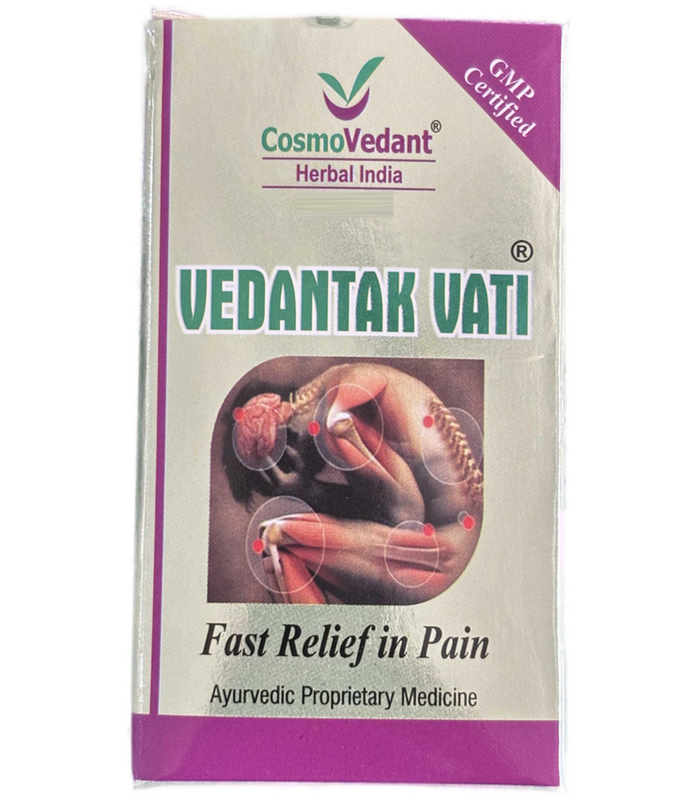 Cosmo Vedant Herbal India Vedantak Vati (60 Tab) | Ayurvedic