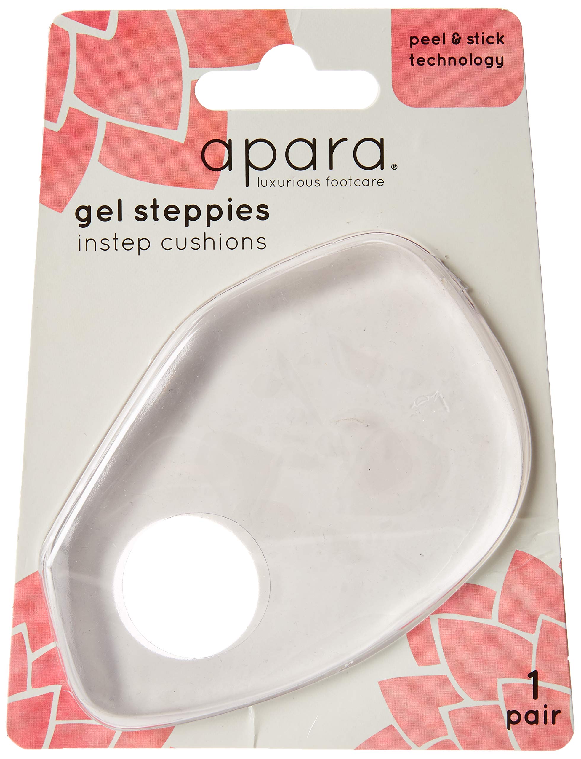 Apara Women's Gel Steppie ,Clear ,One Size