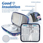 YOUSHARES Insulin Cooler Travel Case - Diabetic Insulated Organizer Portable Cooling Bag for Medication Cooling Insulation, Insu