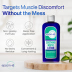 Epsom-It Soothing Nerve Lotion - Epsom Salt Magnesium Lotion, Topical Magnesium Cream with Capsaicin & Arnica to Provide Comfort
