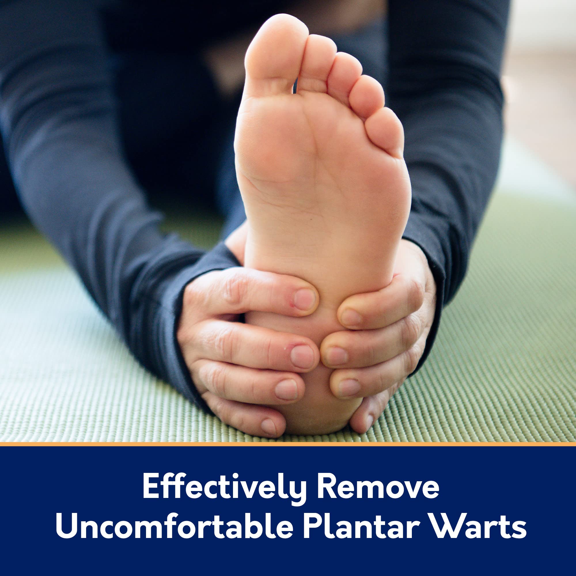 Compound W Maximum Strength One Step Plantar Wart Remover Foot Pads, 20 Count