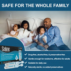 Saline Ampoules - Saline Solution for Nebulizer, Sodium Chloride 0.9% for Nose & Eyes, Nasal Cleanse for Babies, Kids, & Adults,