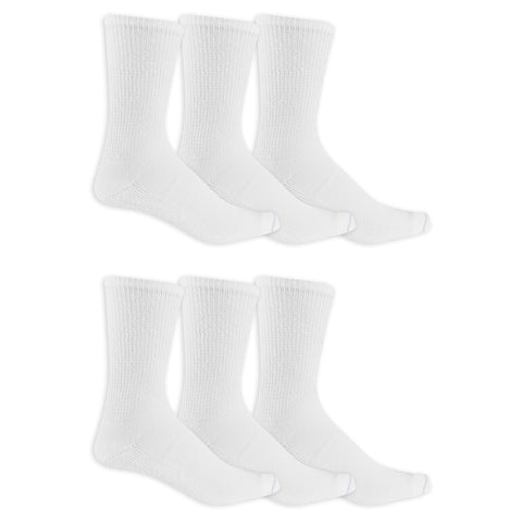Dr. Scholl's Men's Diabetes & Circulator Sock, White, 13-15 US