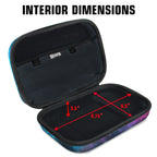 USA GEAR Diabetic Supplies Travel Case with 3 Removable Pouches, Hard Shell Protection - Diabetes Travel Case to Carry Glucose M