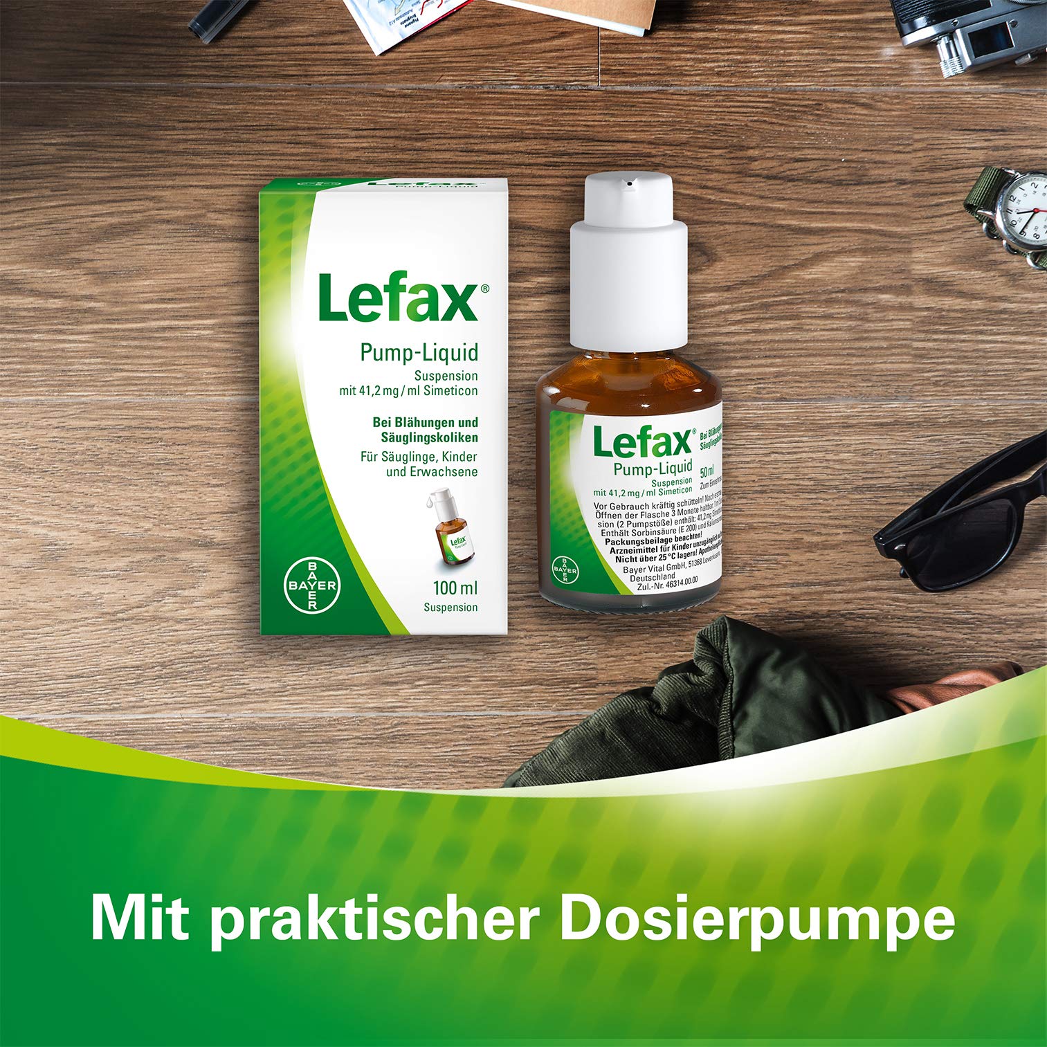 Lefax Pump-Liquid Suspension 10ml