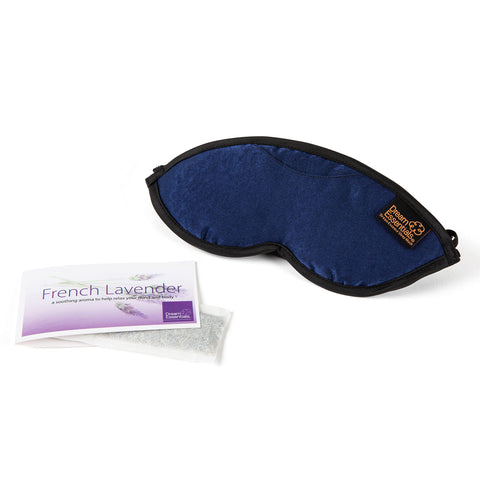 Dream Essentials Dream Essence Aromatherapy Sleep Mask, Handmade in The USA, Comes with Removable Organic French Lavender Sachet