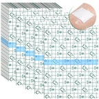 TrelaCo 50 Pcs Shower Waterproof Patch Transparent Stretch Adhesive Bandage Large Shower Protector Cover Waterproof Dressing Tra