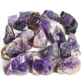 Crocon 1LB Amethyst Rough Bulk Natural Stone Raw Stone Tumbling Cabbing Polishing Mining Chakra Balancing Reiki Healing Good Luc