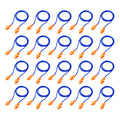 20 Pairs Corded Ear Plugs Reusable Silicone Earplugs with String Banded Ear Plug for Sleeping Noise Cancelling Noise Reduction H