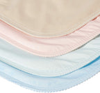 4 PACK 34x36 in Washable Bed Pads/Reusable Incontinence Underpads 34 x 36 - Blue, Green, Tan and Pink - Ideal for Children and A