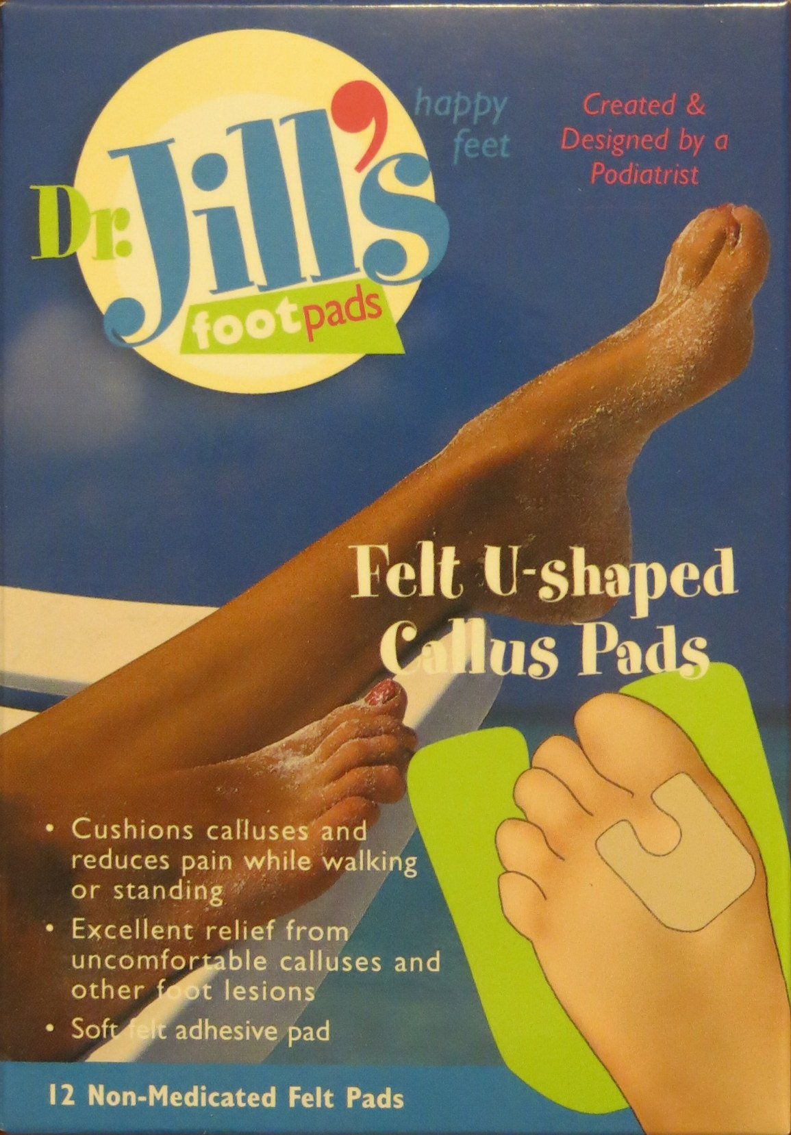 Dr. Jills Felt''U''-Shaped Callus Pads