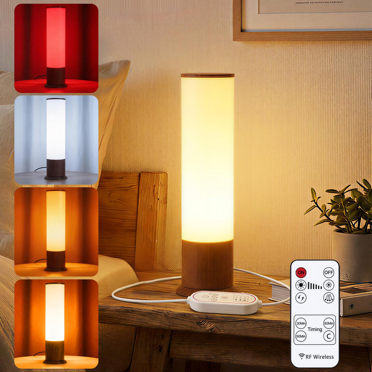 10000 Lux Light Therapy Lamp, Sun Lamp for Sleep, 670nm Red Light Therapy