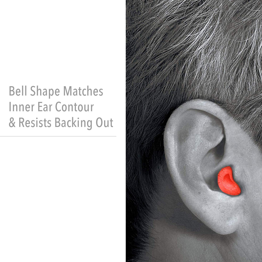Max Disposable Earplugs - max pre-shaped foamear plug re [Set of 500]