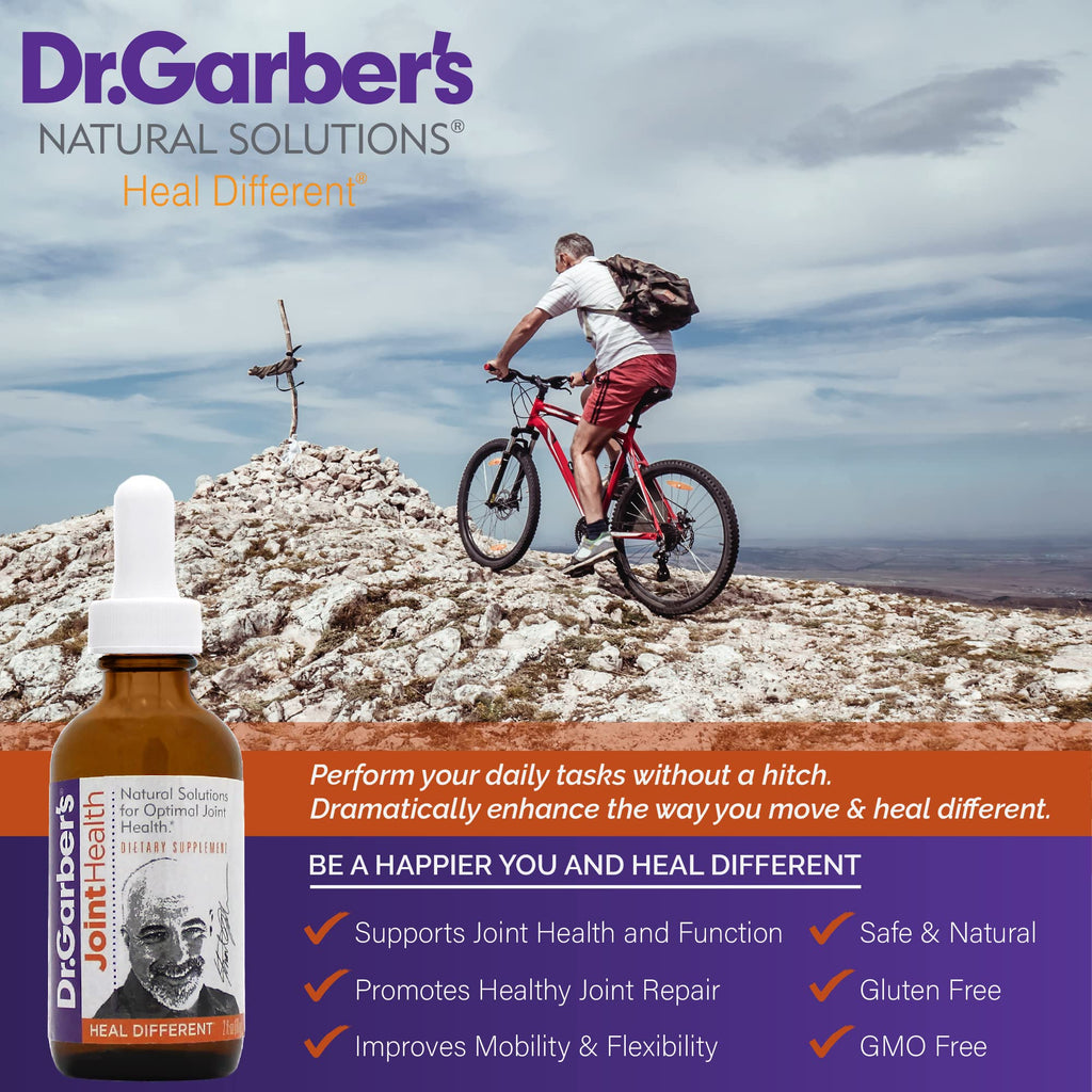 Dr. Garbers Natural Solutions Joint Health Oral Drops - Gemmotherapy Liquid Supplement for Healthy Joint Support & Function, Jo