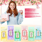 Gejoy 48 Pack Christian Hand Sanitizer Bible Verse Mini Hand Sanitizer Bulk Travel Size Christian Gift for Women Bible Religious