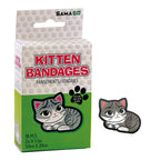 GAMAGO Kitten Bandages for Kids & Kidults - Set of 18 Individually Wrapped Self Adhesive Bandages - Sterile, Latex-Free & Easily