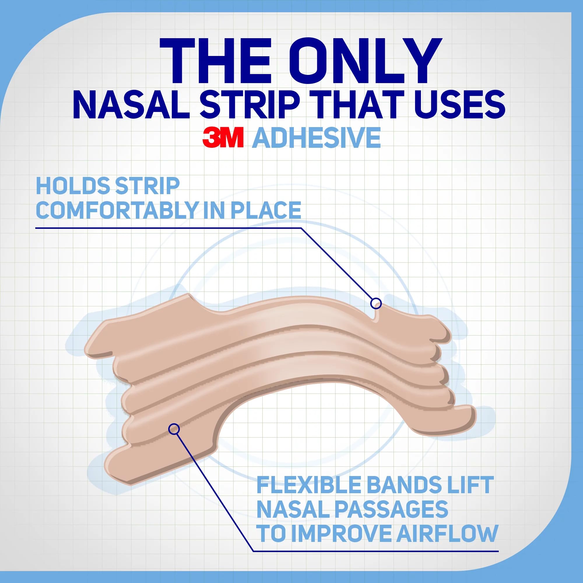 Breathe Right Nasal Strips Clear Large - 30 Strips