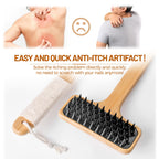 NURENDER Back Scratcher for Men, 22Extra Long Handle Bamboo Back Scratcher, 2 in 1 Back Massager and Body Scratcher, Gentle Re