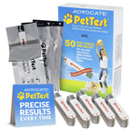 PetTest Blood Glucose Test Strips, Easy Open for Use with a Glucometer Monitor for Dogs & Cats, sterilized and Individually Seal