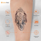 Transparent Film Dressing, Tattoo Aftercare Bandage, Shower Shield Water Barrier, PICC Catheter Shower Cover Protector, Waterpro