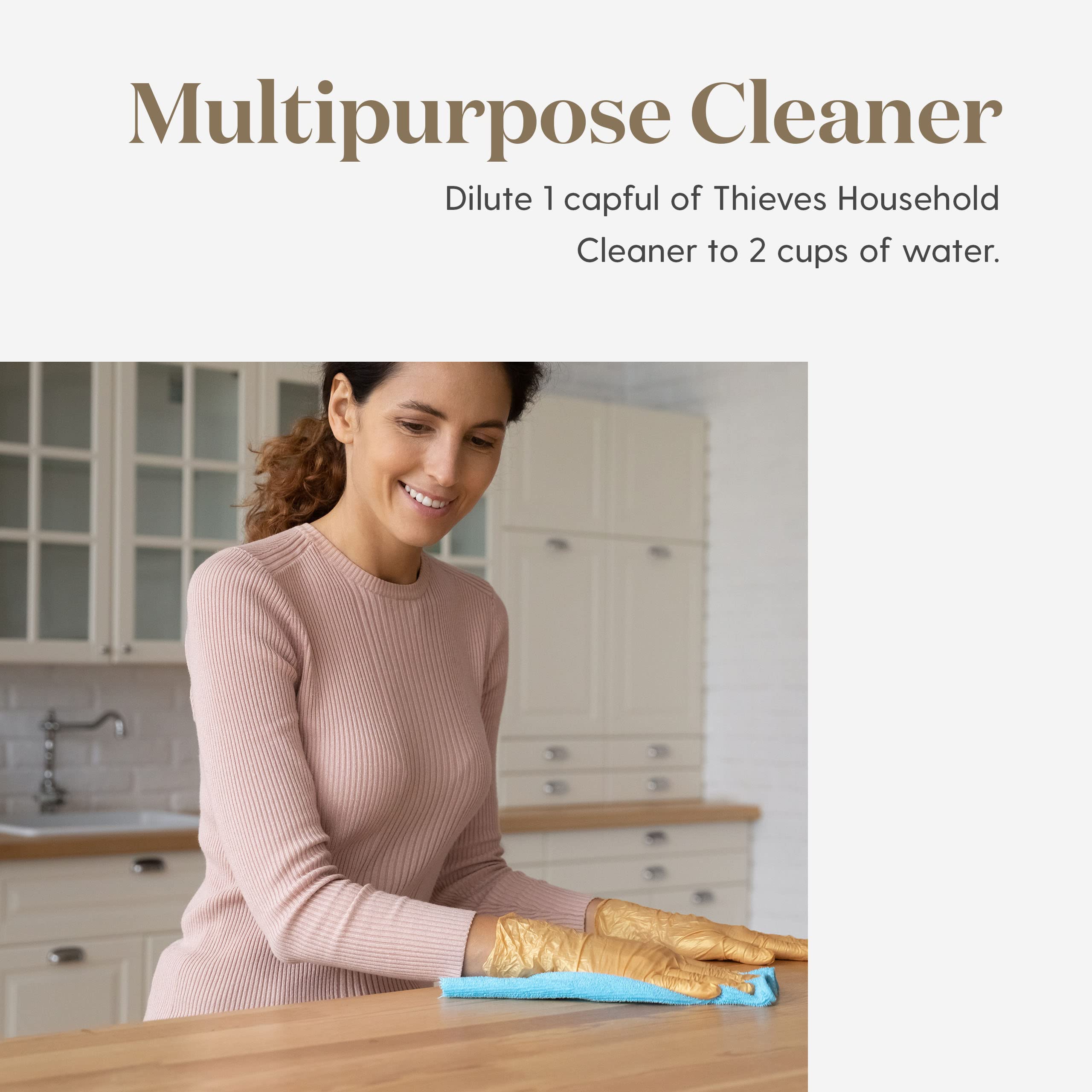 Thieves Household Cleaner Refill 64oz by Young Living Essential Oils,64 fl.oz.