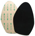 3 Pairs of Stick-on Suede Soles with Industrial-Strength Adhesive Backing, for high-Heeled Shoes. Resole Old Shoes or Convert Yo