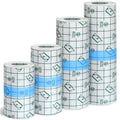 4 Rolls Transparent Stretch Adhesive Bandage Waterproof Protective Bandage Clear Adhesive Bandages Transparent Film Dressing Tap