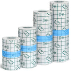 4 Rolls Transparent Stretch Adhesive Bandage Waterproof Protective Bandage Clear Adhesive Bandages Transparent Film Dressing Tap