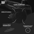 Skin Grip Adhesive Patches for Freestyle Libre 2 CGM - Waterproof & Sweatproof Adhesive for 10-14 Days, Pre-Cut Adhesive Medical