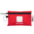 Thrive Travel Essentials Mini First Aid Kit - 66 FSA HSA Approved Products Includes Multi-Sized Bandage, Wipes, Safety Pins, and