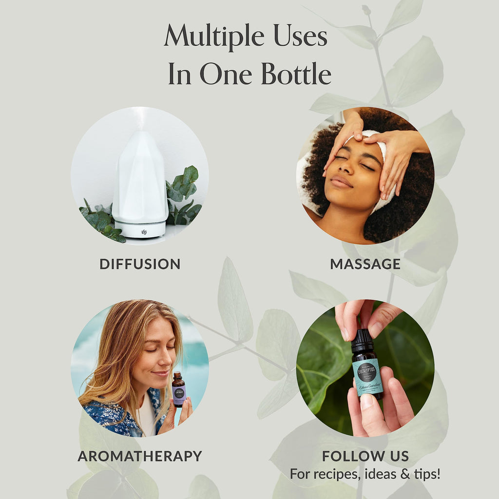 Edens Garden Camphor- White Essential Oil, 100% Pure Therapeutic Grade (Undiluted Natural/Homeopathic Aromatherapy Scented Essen