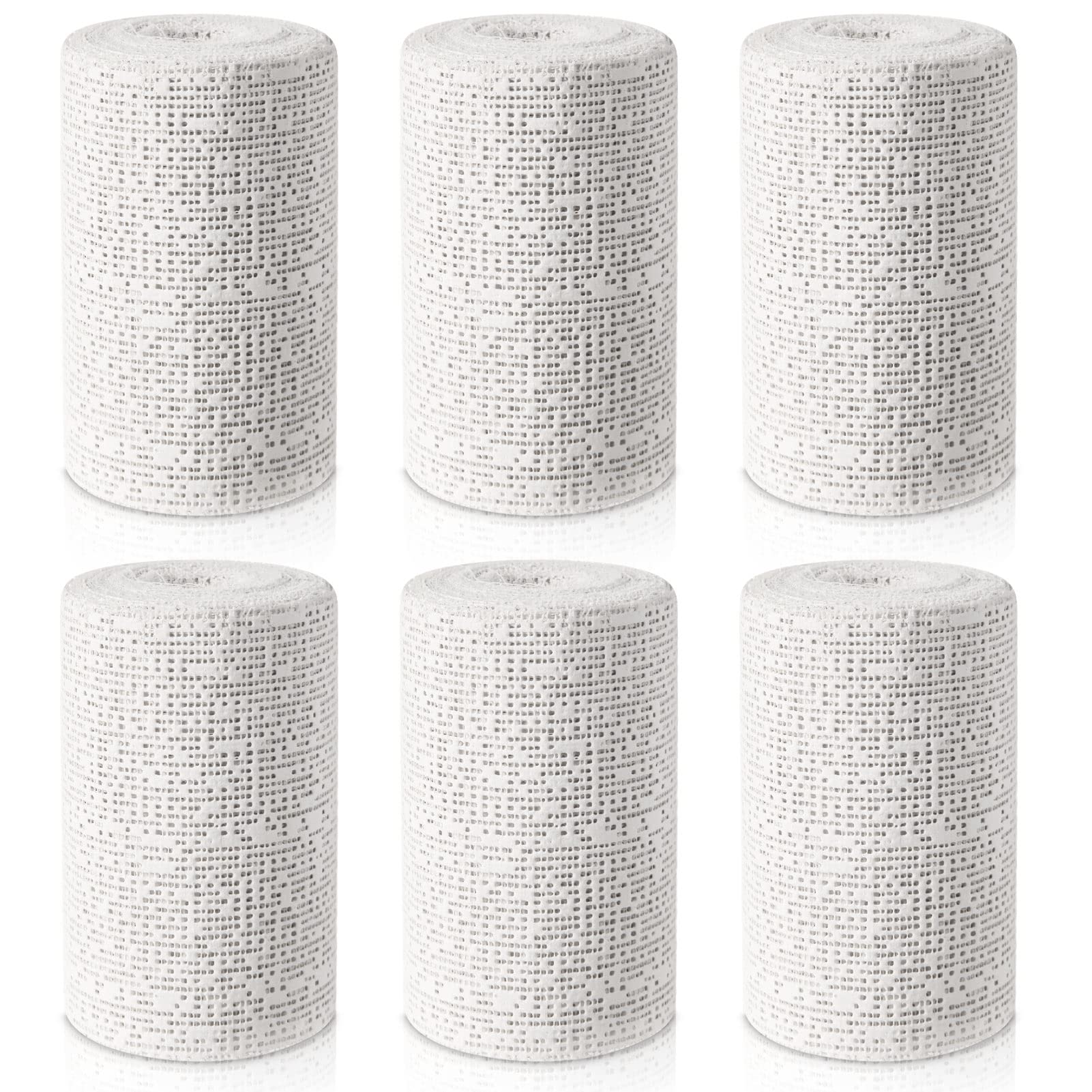 45ft - 211ft Plaster Cloth Rolls White Gauze Strips Wrap Bandages for Craft Belly Cast Mask Making Body Molds Scenery Art(4inch 