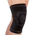 Copper Fit Unisex Adult Ice Sleeve, L/Xl Knit Compression Knee Sleeve Infused With Menthol And Coq10 For Maximum Recovery, Black