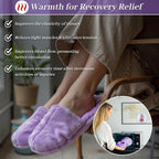 Comfort Slippers Hot/Cold Aromatherapy with 12 Herbs & Essential Oil