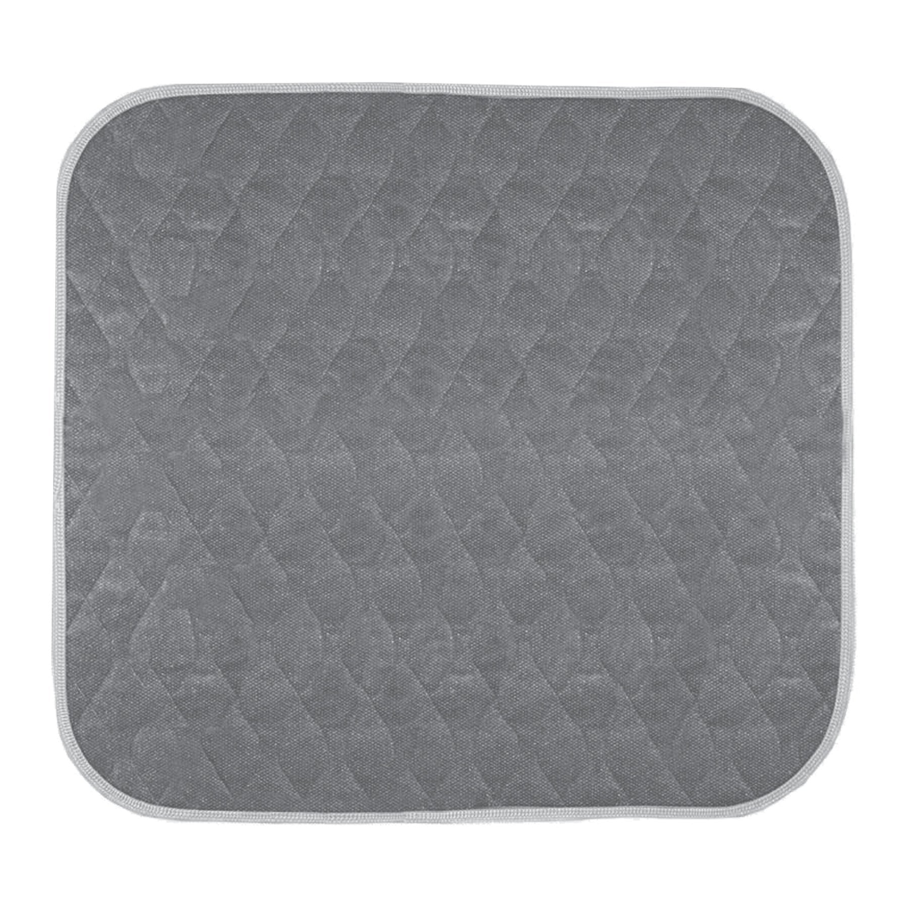 Americare Absorbent Washable Waterproof Seat Protector Pads, Grey, 21 x 22 Inch, 331 Gram