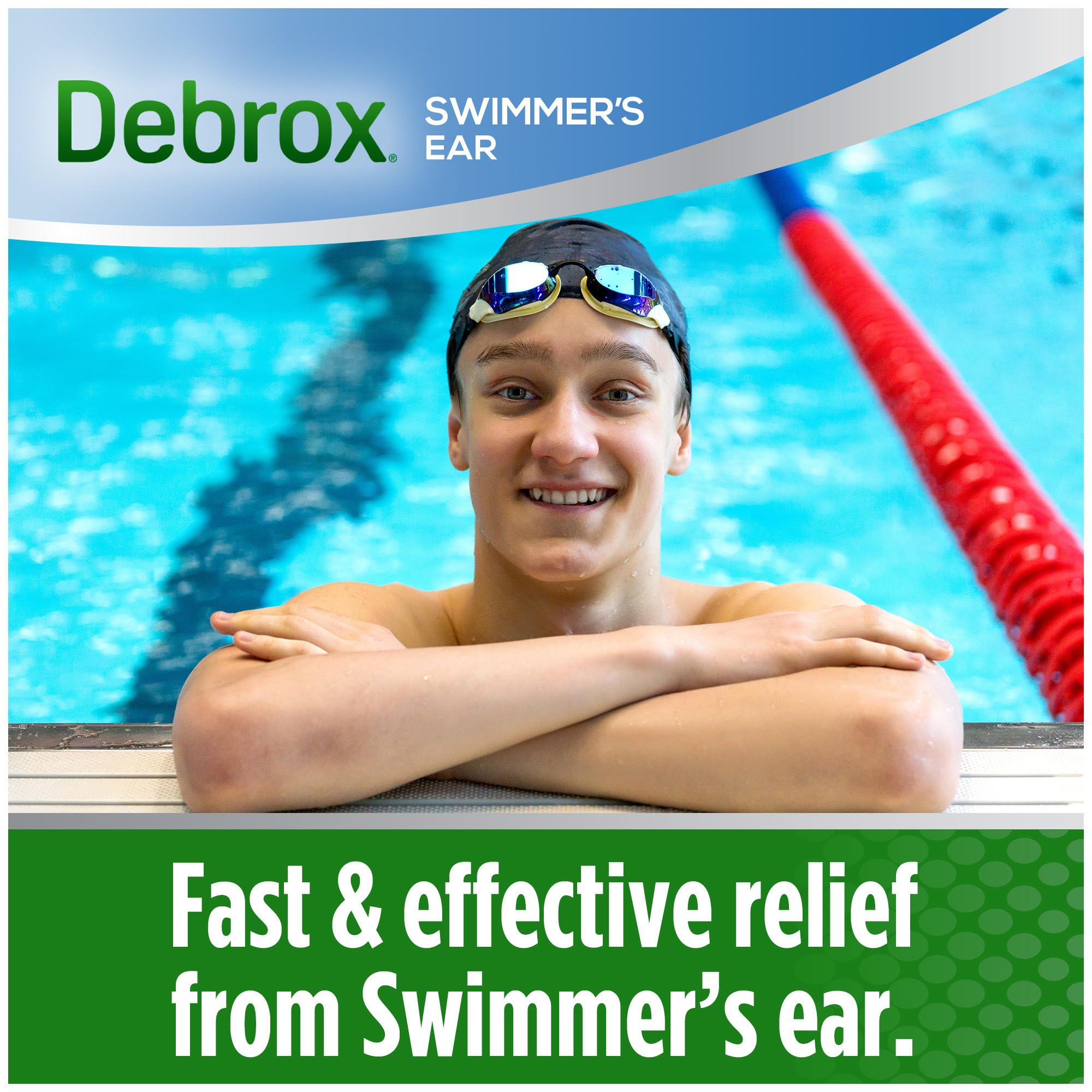 Debrox Swimmers Ear Drops, Ear Drying Drops for Adults and Kids, 1 Fl Oz