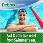 Debrox Swimmers Ear Drops, Ear Drying Drops for Adults and Kids, 1 Fl Oz