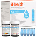 iHealth Blood Glucose Test Strips (50 Count), No Coding Blood Sugar Test, Eligible for FSA Reimbursement, Precision Sugar Measur
