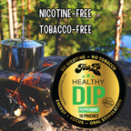TeaZA Herbal Energy Pouches, Nicotine Free Tobacco Free Smokeless Alternative Snuff, Made with Green Tea Caffeine Dip Pouches, P