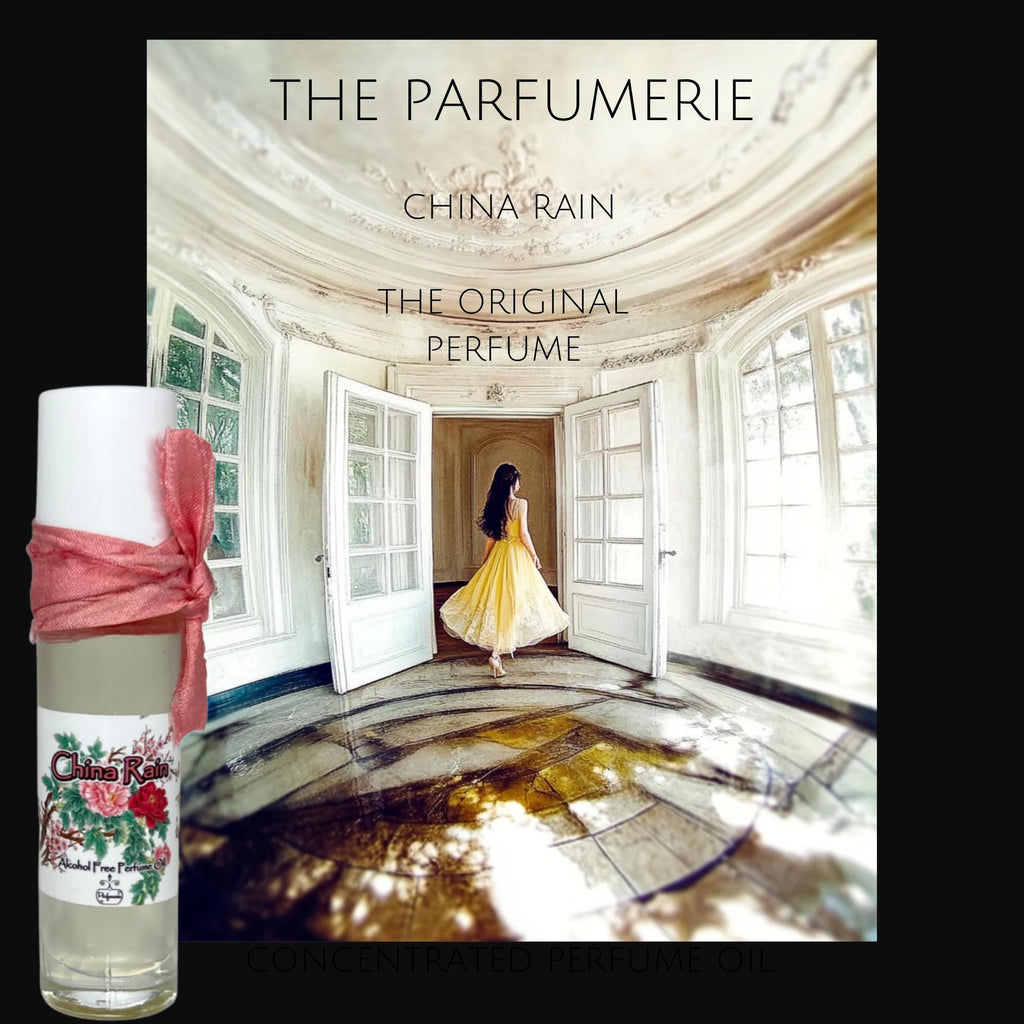 The Parfumerie China Rain Original Perfume Oil | Alcohol Free | 10 ml - Roll on Bottle
