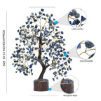 Lapis Lazuli Tree, Spiritual Decor, Money Trees, Lapis Lazuli Crystal, Good Luck Gifts, Gemstone Tree, Lapis Lazuli Healing Ston