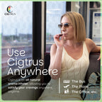 Cigtrus Natural Nicotine-Free, Tobacco-Free Smoking Alternative, Non-Electric Craving Relief, Quit Smoking Aid with Cigtrus (Fre