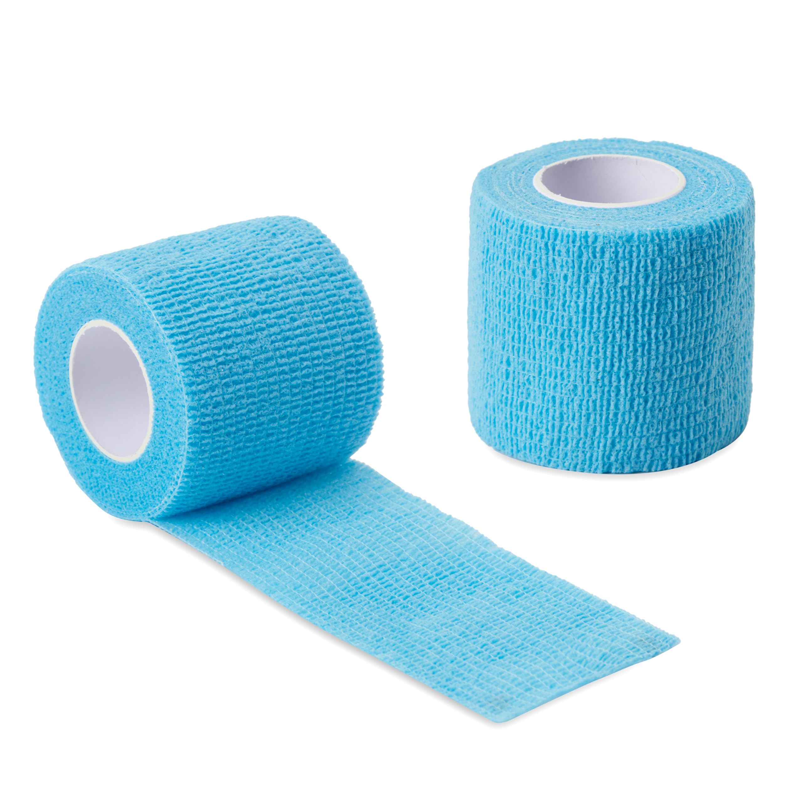 BISIBITA2 Sensi Wrap Grip Cover Sports Self Bandage Rolls 2-inch x 5-Yards 24pcs (Red)