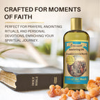 Nana Gifts Testament Anointing Oil, Frankincense and Myrrh, Oil of The Meek, Excellent Value Large Bottle Size 8.45 fl.oz | 250