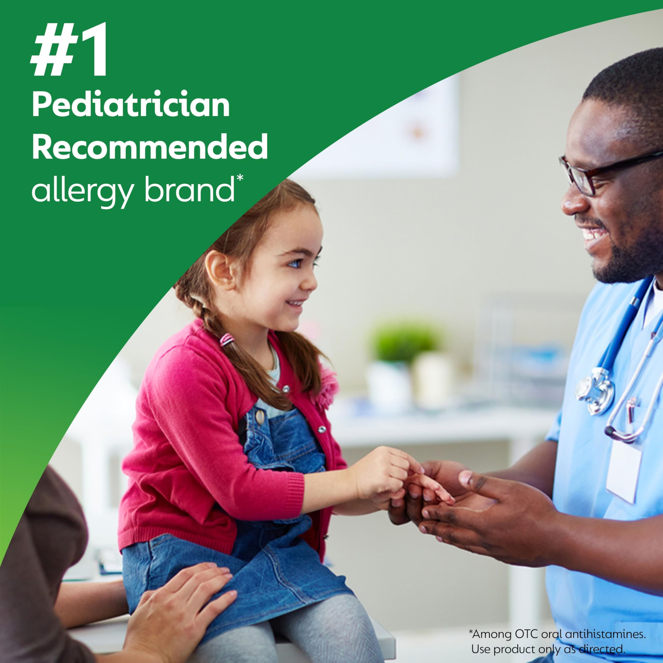 Zyrtec Childrens 24 Hour Dissolving Allergy Relief Tablets with 10 mg Childrens Cetirizine Hydrochloride, Citrus Flavored Diss