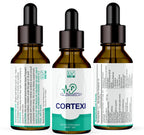 LIVORKA Cortexi Oral Drops to Drink - Formula for Ear Health, Hearing Support - Pack of 3 Bottles (90 Day Supply)