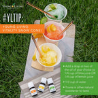 Young Living Vitality Orange Essential Oil 5ml Bottle - Zesty and Refreshing Citrus Flavor - 100% Pure and Natural - Cold-Presse
