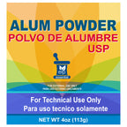 Alumbre en Polvo Alum Powder 4 oz