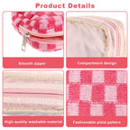 Menstrual Bags for Teen Girls, Corduroy Sanitary Napkin Storage Bag Mini Makeup Pouch Portable Period Pouch with Zipper Sanitary