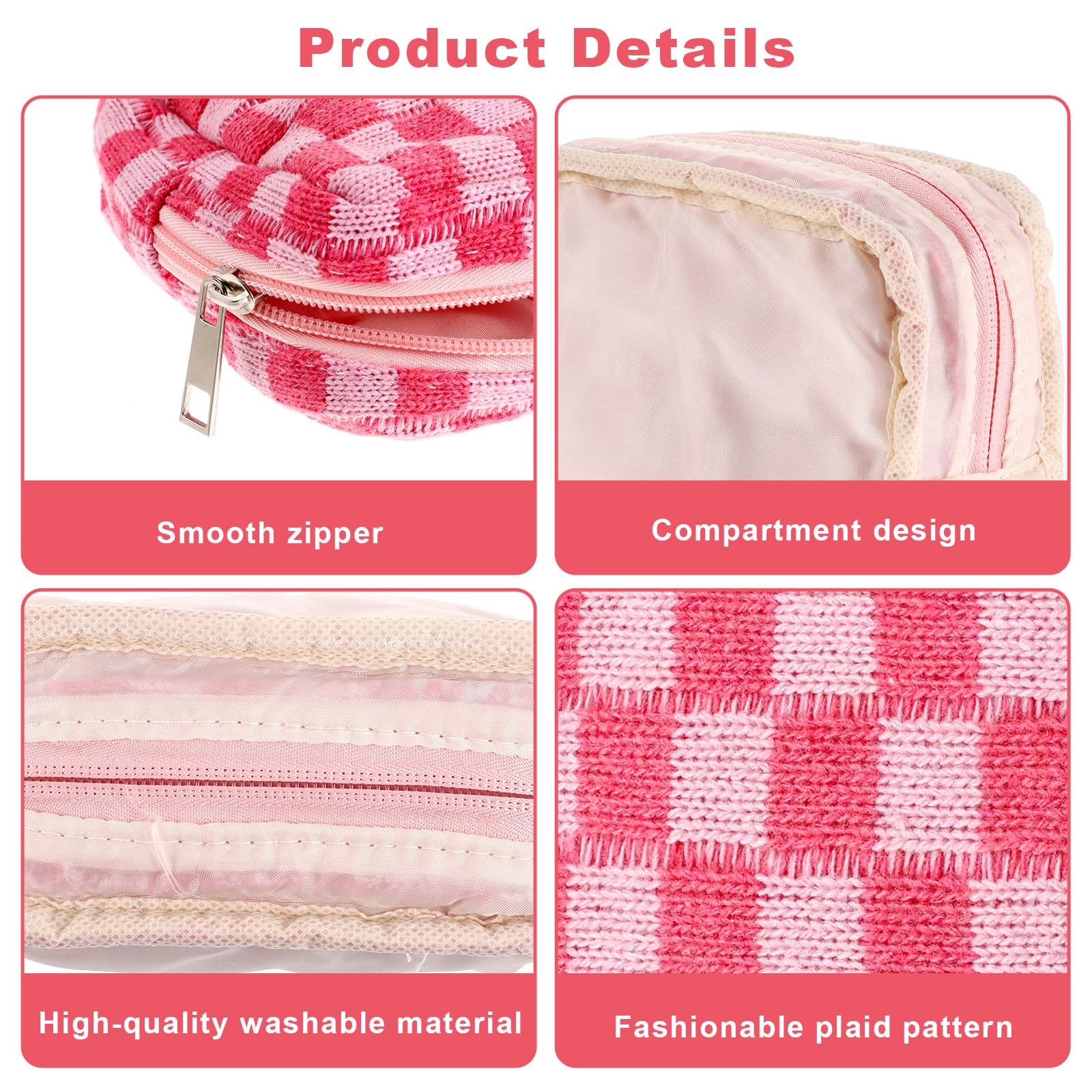 Menstrual Bags for Teen Girls, Corduroy Sanitary Napkin Storage Bag Mini Makeup Pouch Portable Period Pouch with Zipper Sanitary